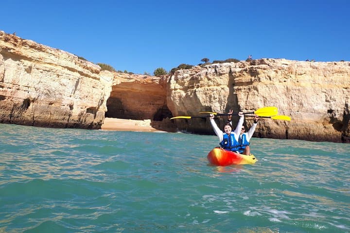 Kayak Algarve Benagil cathedral kayak tour