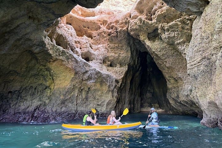 Benagil Kayak Tour at Sunrise and Sunset - Exclusive Small Group