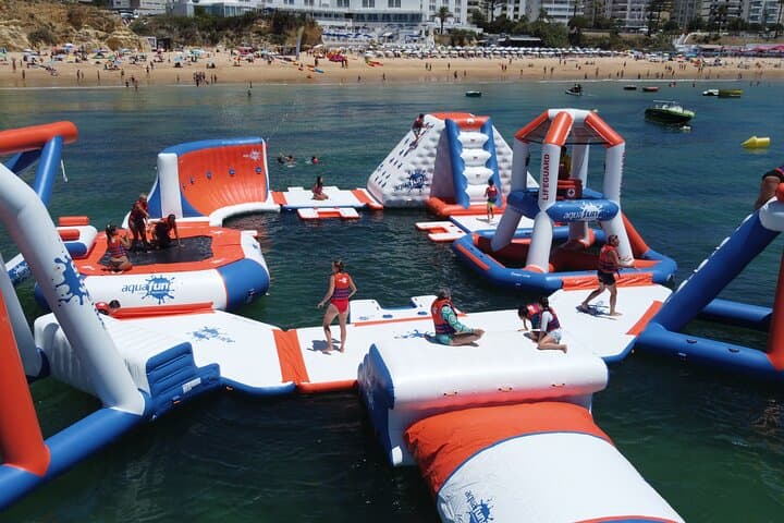 Splash, climb, and conquer! Our water obstacle course is the ultimate family fun.
